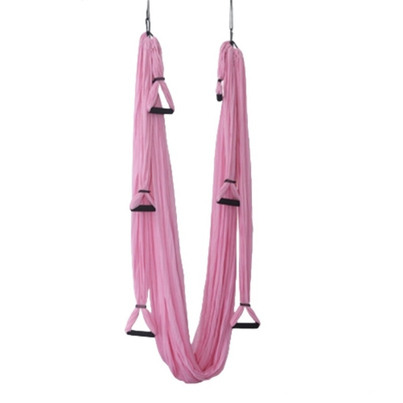 Yoga Swing Aerial - เปลโยคะลอยฟ้าคุณภาพสูงแบบนุ่มพิเศษ พร้อมสายรัดเสริม
