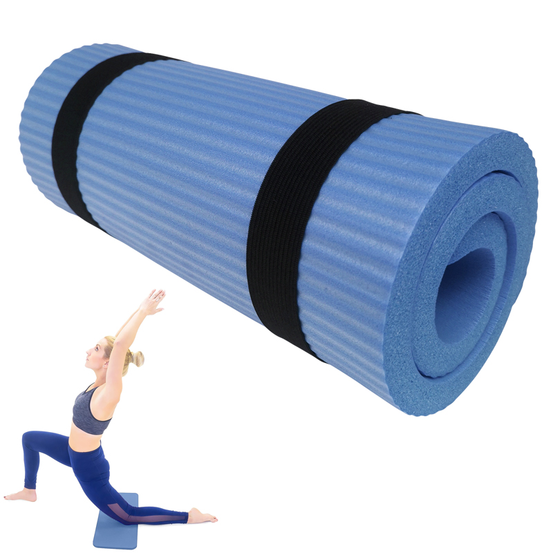 Yoga Fitness Health - แผ่นรองออกกำลังกายกันกระแทก กันลื่น สำหรับฟิตเนส นวดเพื่อสุขภาพ กระชับสัดส่วน บริหารหน้าท้อง