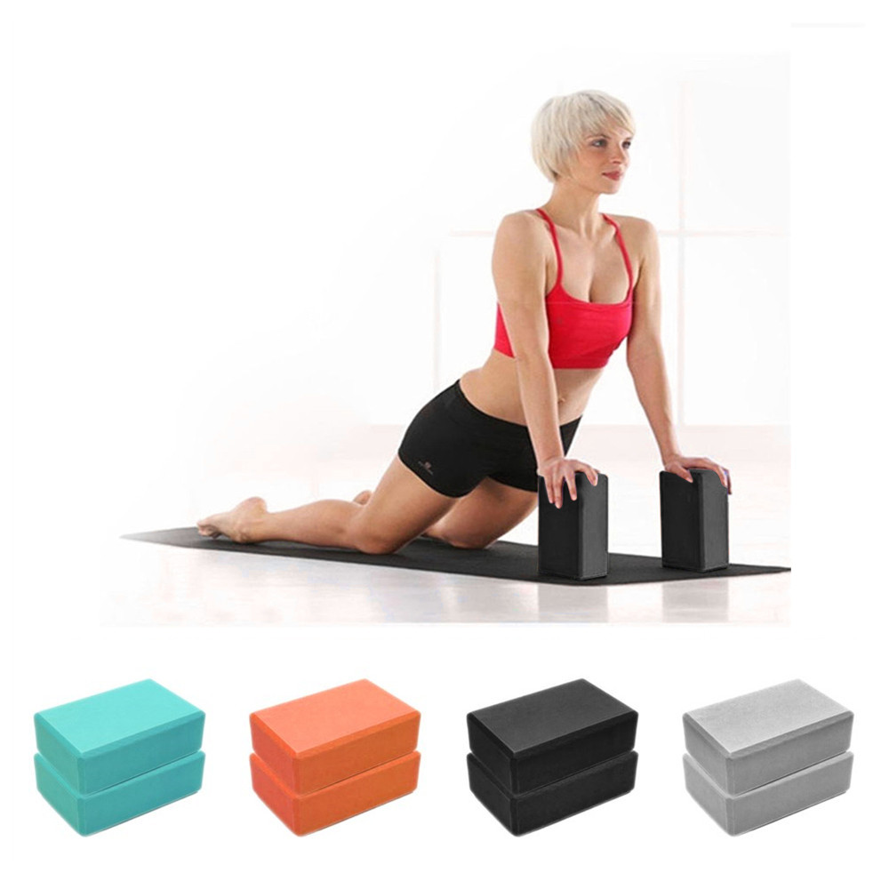 Yoga Fitness Health - สี EVA โยคะบล็อกอิฐ Non-SLIP Body Shaping