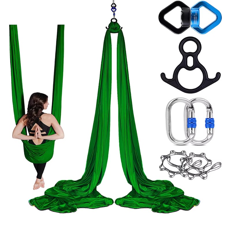 ชุดเปลโยคะแบบปรับได้สะดวกสบาย  - Yoga Swing Aerial บทวิจารณ์และราคา