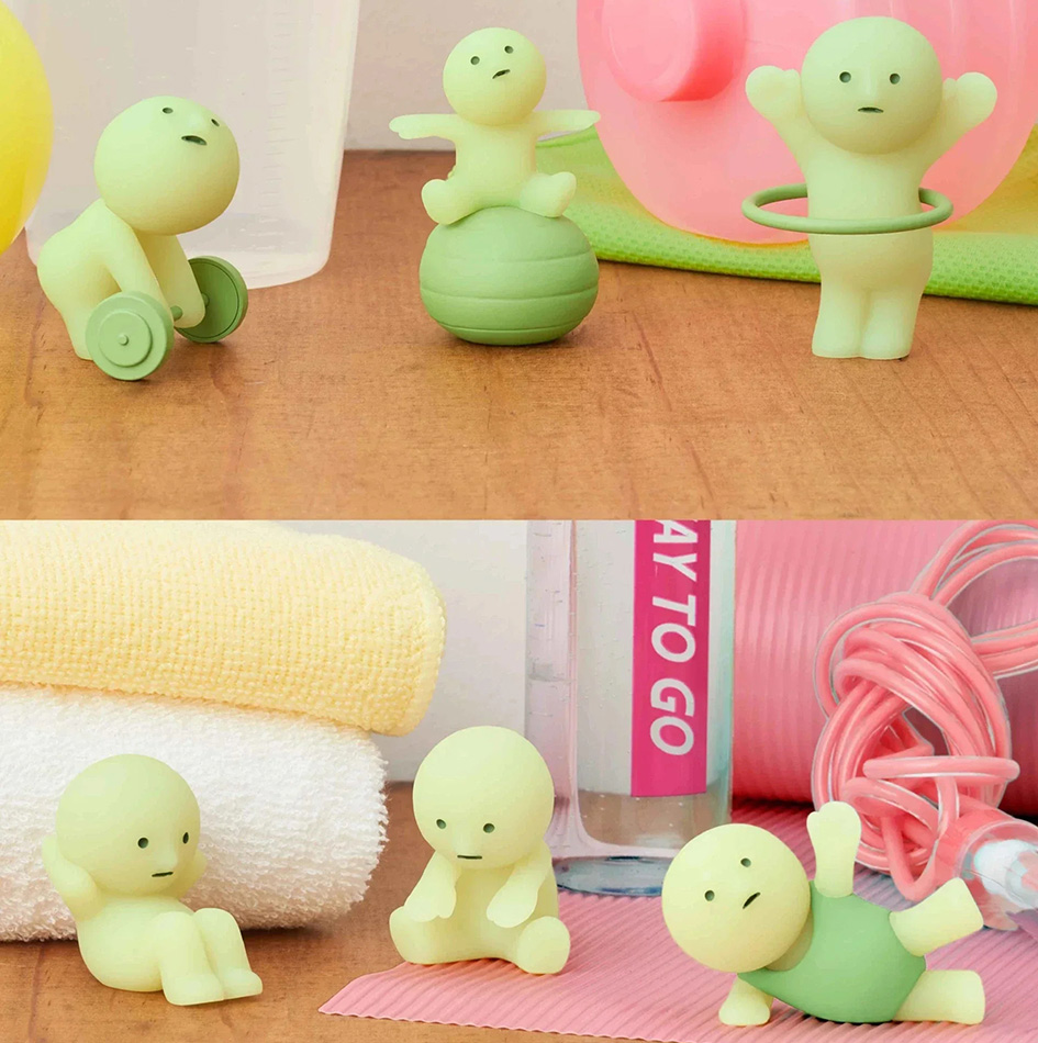 ตุ๊กตาเรืองแสงในที่มืดขนาดเล็ก - Yoga Fitness First บทวิจารณ์และราคา