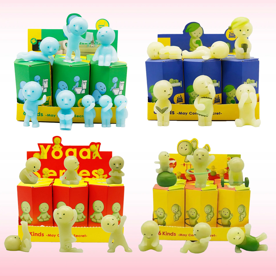 ชุดฟิกเกอร์เรืองแสงในที่มืด ซี - Yoga Fitness First บทวิจารณ์และราคา