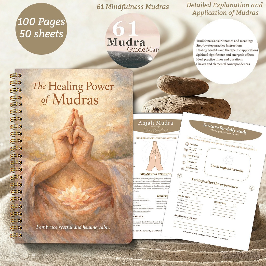 พลังการบำบัดของมুদราส สมุดบันท - Yoga Fitness Health บทวิจารณ์และราคา