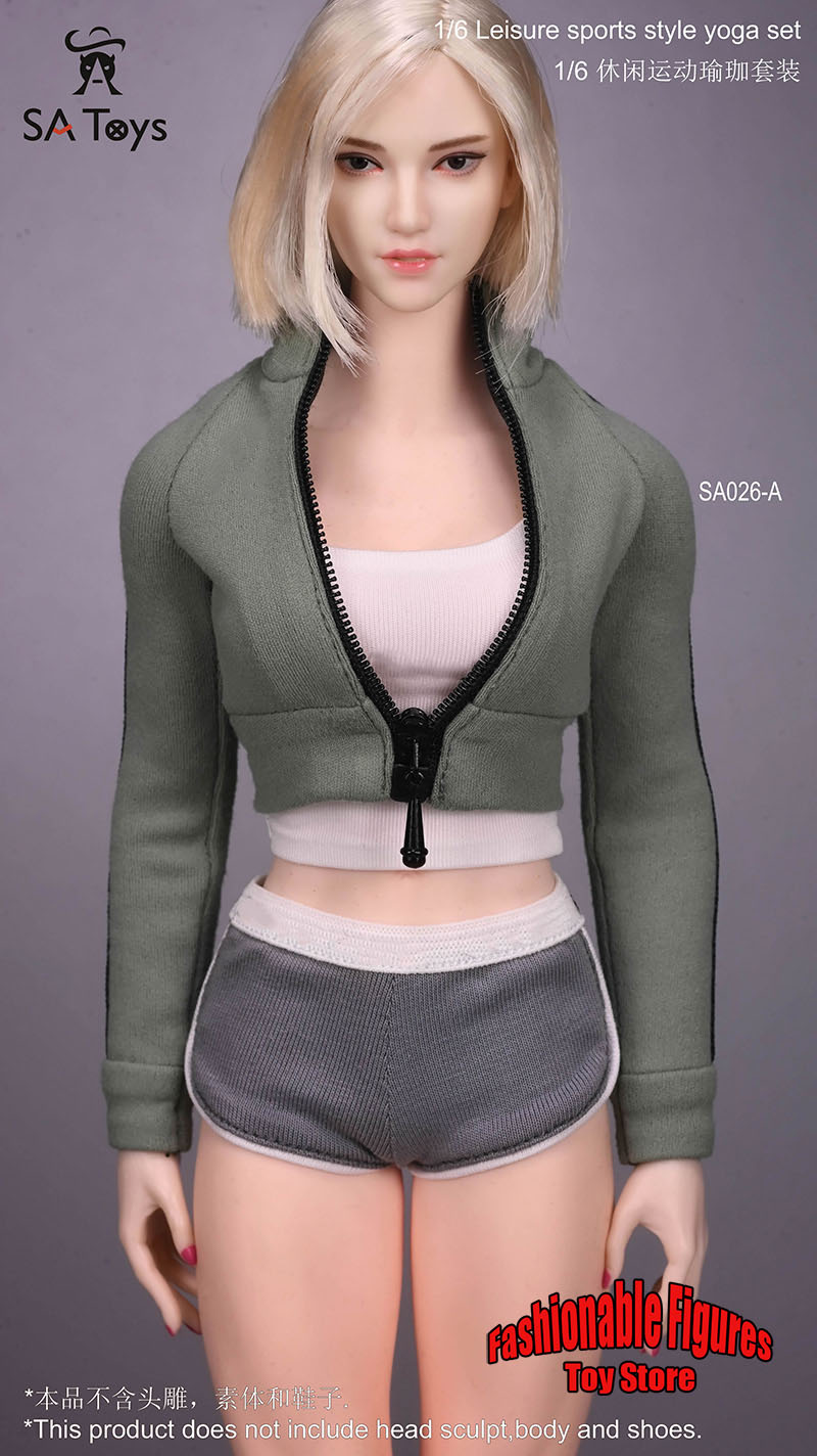 SAtoys 1/6 ผู้หญิงทหารกีฬาฟิตเ - Yoga Fitness First บทวิจารณ์และราคา