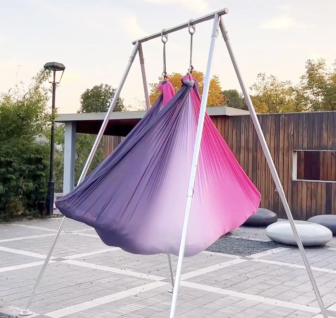 ผ้าแฮมม็อกยูค่า แบบสายผ้าใต้ดิ - Yoga Swing Aerial บทวิจารณ์และราคา