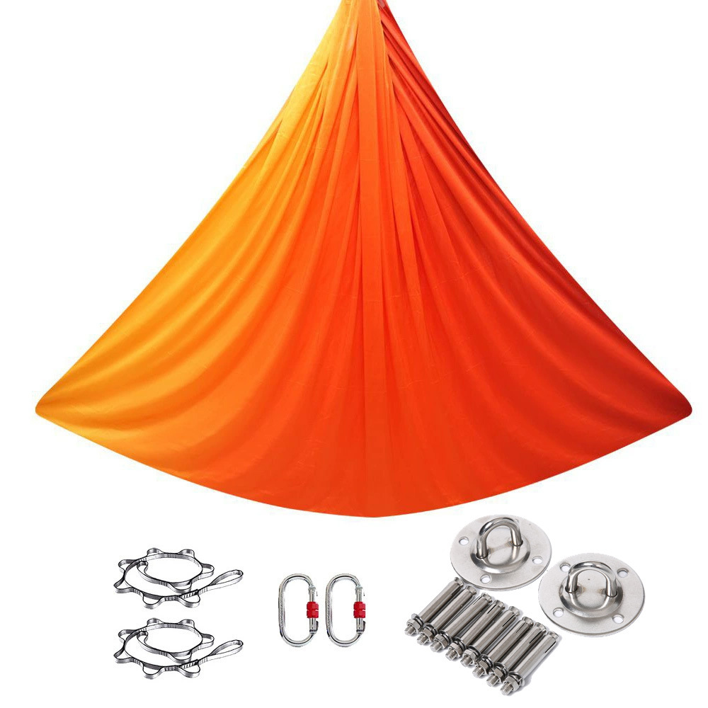 เปลโยคะอากาศยืดหยุ่นพิมพ์ลายไล - Yoga Swing Aerial บทวิจารณ์และราคา