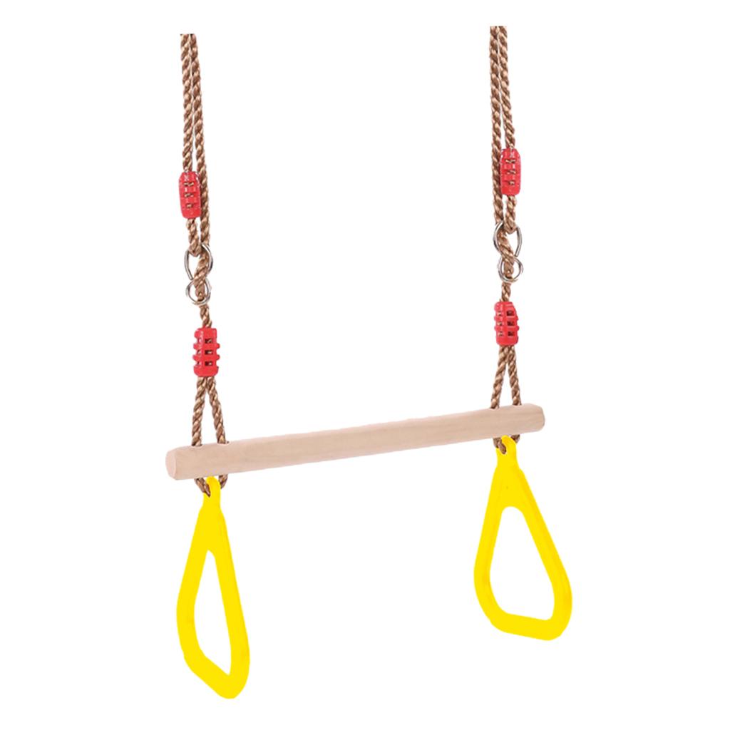 ชุดชิงช้าสำหรับเล่นในร่มและกลา - Gymnastics Rings บทวิจารณ์และราคา