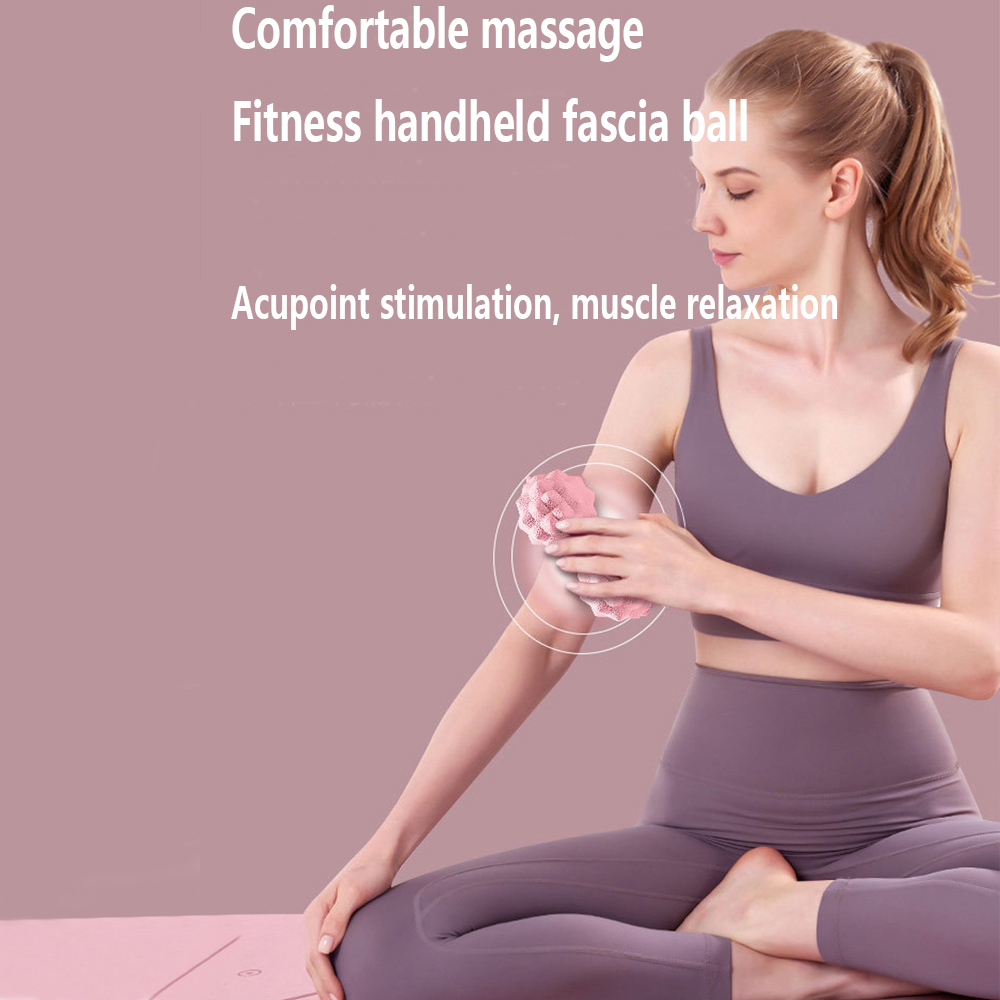 ลูกบอลนวด TPR แบบมีปุ่มนวด สำห - Yoga Fitness Ball บทวิจารณ์และราคา