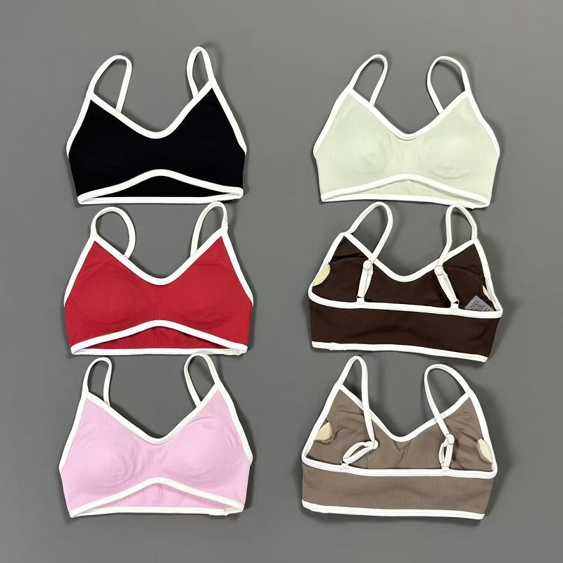 เสื้อชั้นในโยคะแบบมีสายรัดคอวี - Yoga Daily Fitness บทวิจารณ์และราคา