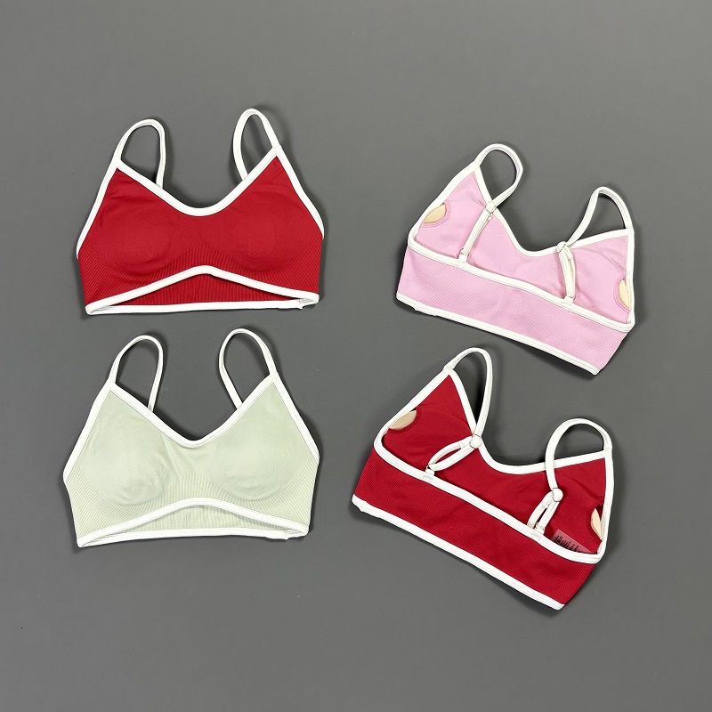 เสื้อชั้นในโยคะแบบมีสายรัดคอวี - Yoga Daily Fitness บทวิจารณ์และราคา