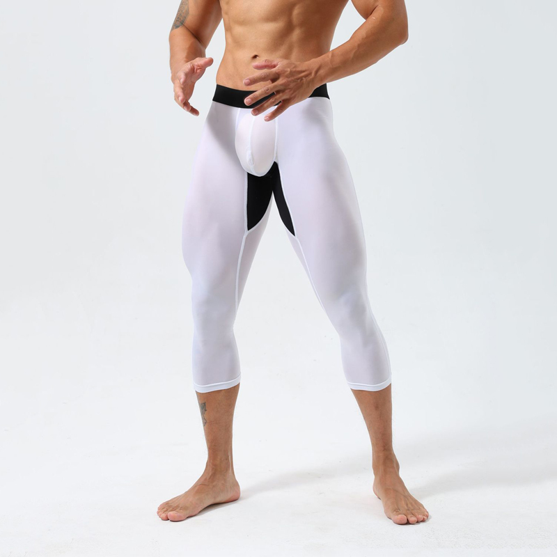กางเกงรัดรูปเอวสูงสำหรับผู้ชาย - Yoga Fitness For Men บทวิจารณ์และราคา