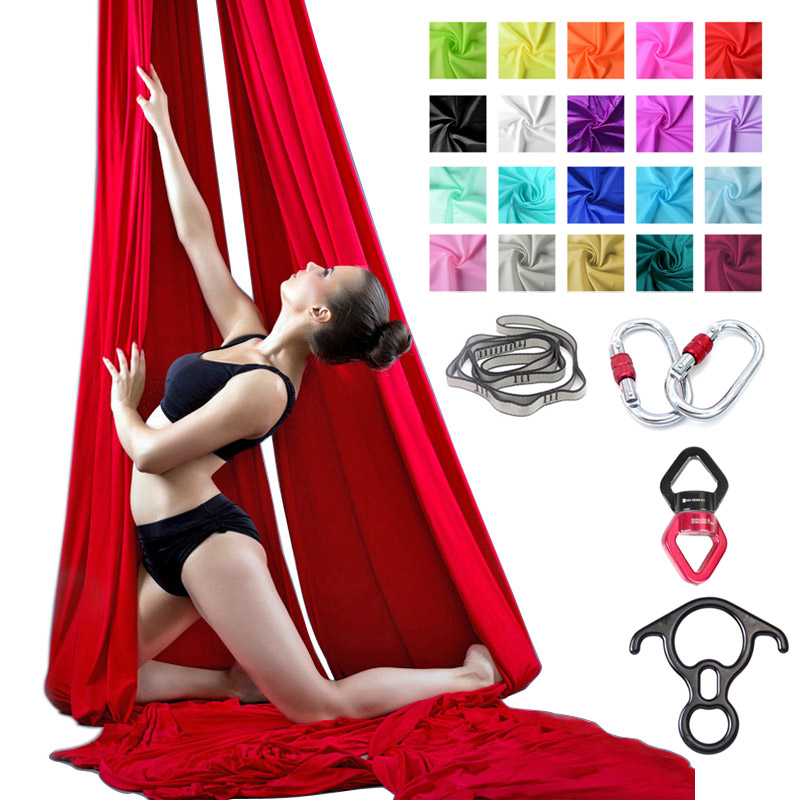 ชุดผ้าไหมโยคะอากาศ 9 หลา 8.2 เ - Yoga Swing Aerial บทวิจารณ์และราคา