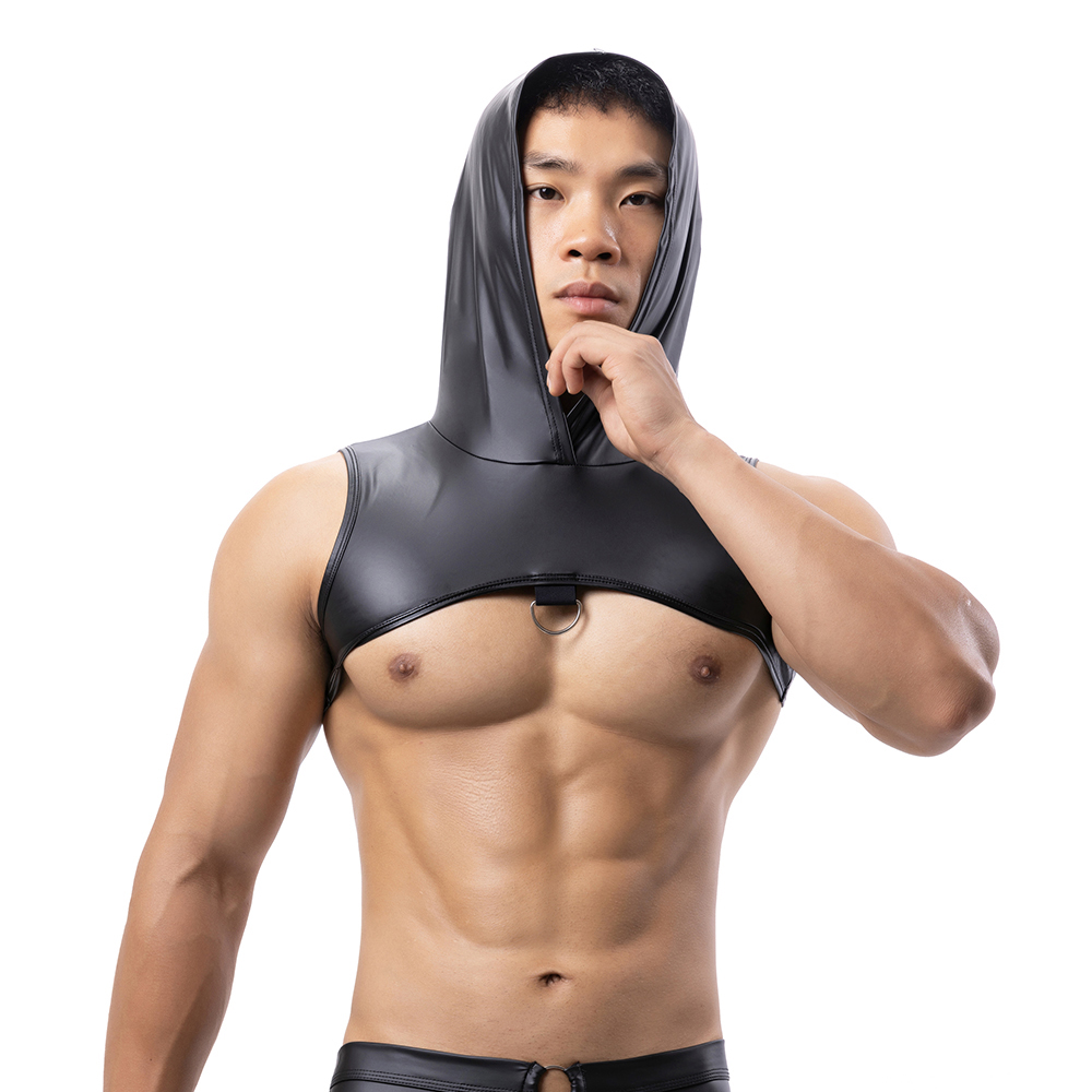 ผู้ชายหนัง Faux Hooded Fitness - Gymnastics Rings บทวิจารณ์และราคา