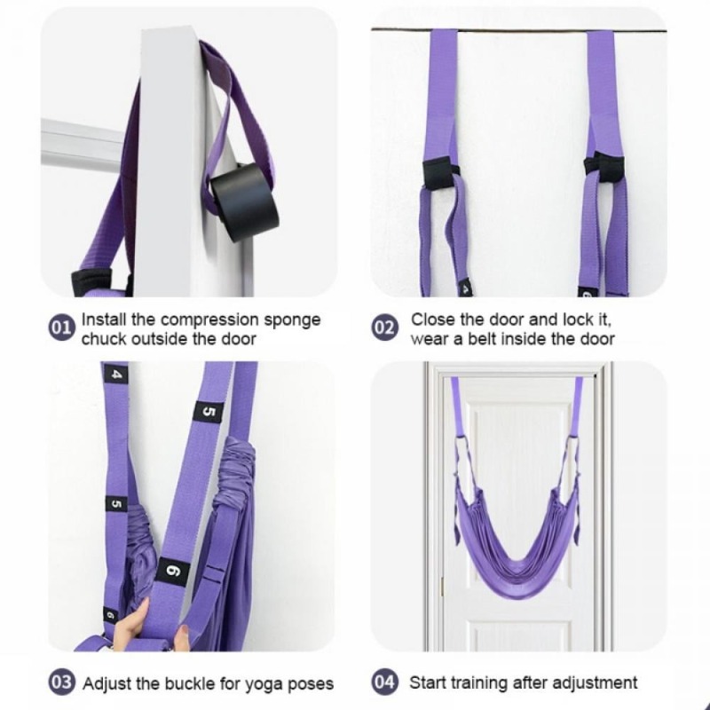 ชุดเปลญวนโยคะปรับระดับได้ พร้อ - Yoga Swing Aerial บทวิจารณ์และราคา