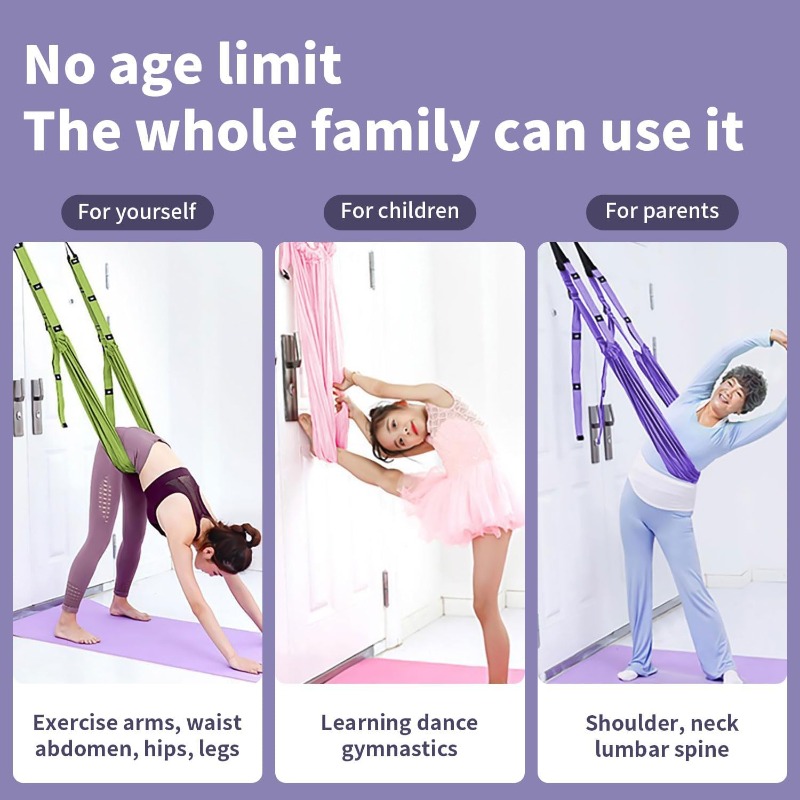 ชุดเปลญวนโยคะปรับระดับได้ พร้อ - Yoga Swing Aerial บทวิจารณ์และราคา
