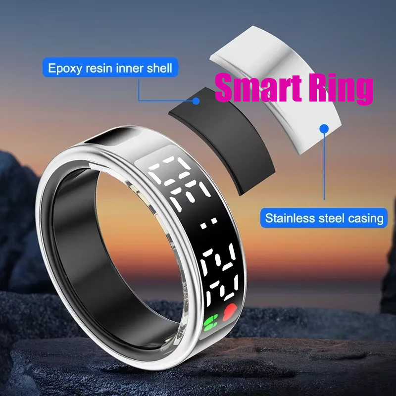 แหวนสมาร์ทฟิตเนส หน้าจอ LED แส - Gymnastics Rings บทวิจารณ์และราคา