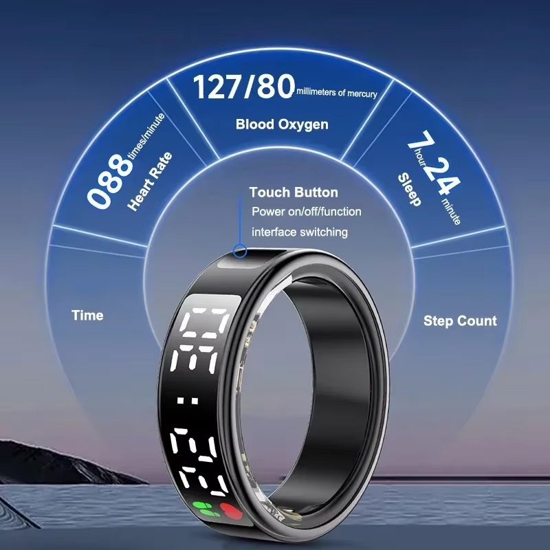 แหวนสมาร์ทฟิตเนส หน้าจอ LED แส - Gymnastics Rings บทวิจารณ์และราคา