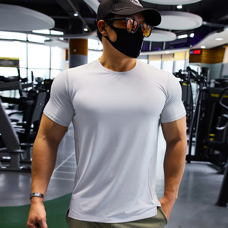 เสื้อยืดแขนสั้นสำหรับผู้ชาย, เ - Yoga Fitness Wear บทวิจารณ์และราคา