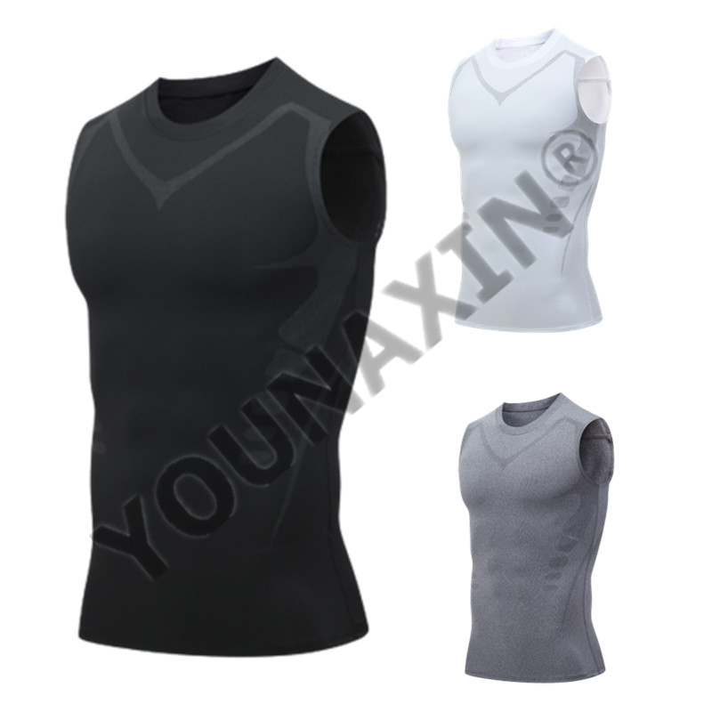 เสื้อยืดแขนกุดผู้ชาย 3 ชิ้น เส - Yoga Fitness For Men บทวิจารณ์และราคา